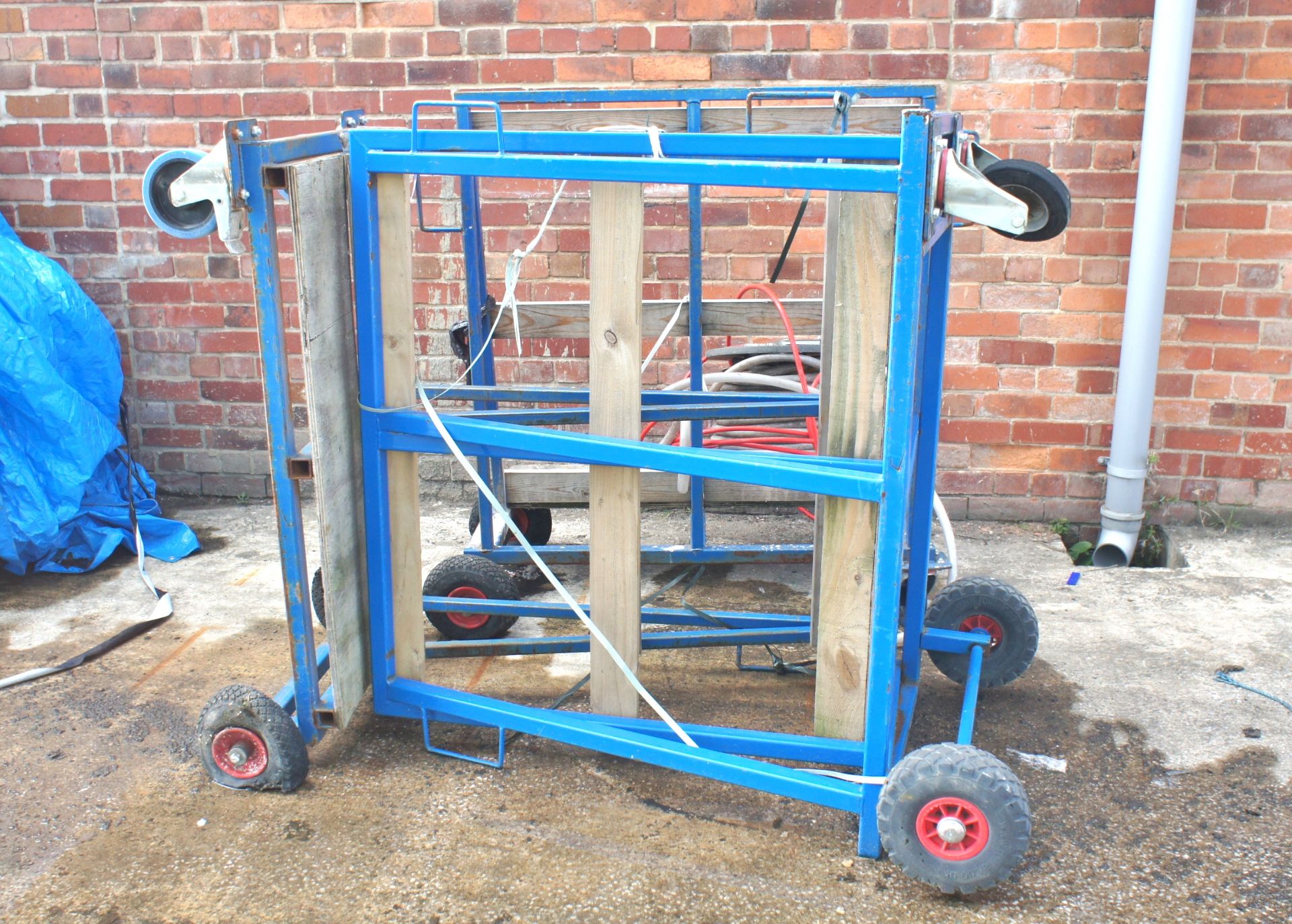 3 x Mobile ‘A’ Frame Material Racks (spares or rep - Image 2 of 3