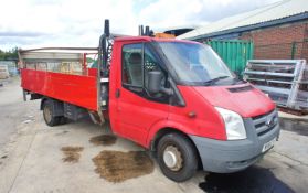 Ford Transit 350EF Drop Side Flatbed with Slim Jim