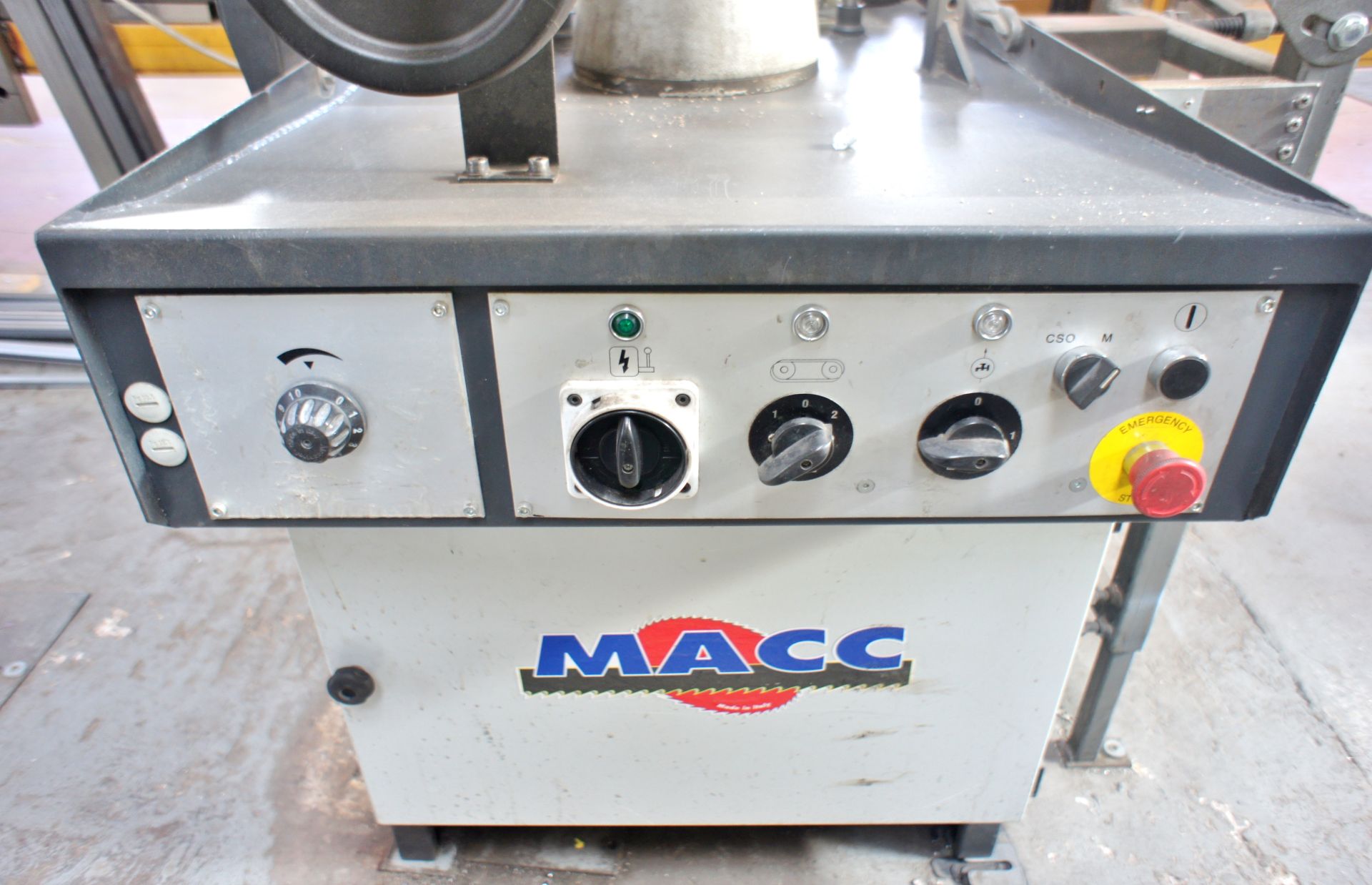 MACC Special 320 CS0 semi-automatic CNC Bandsaw, s - Image 4 of 7