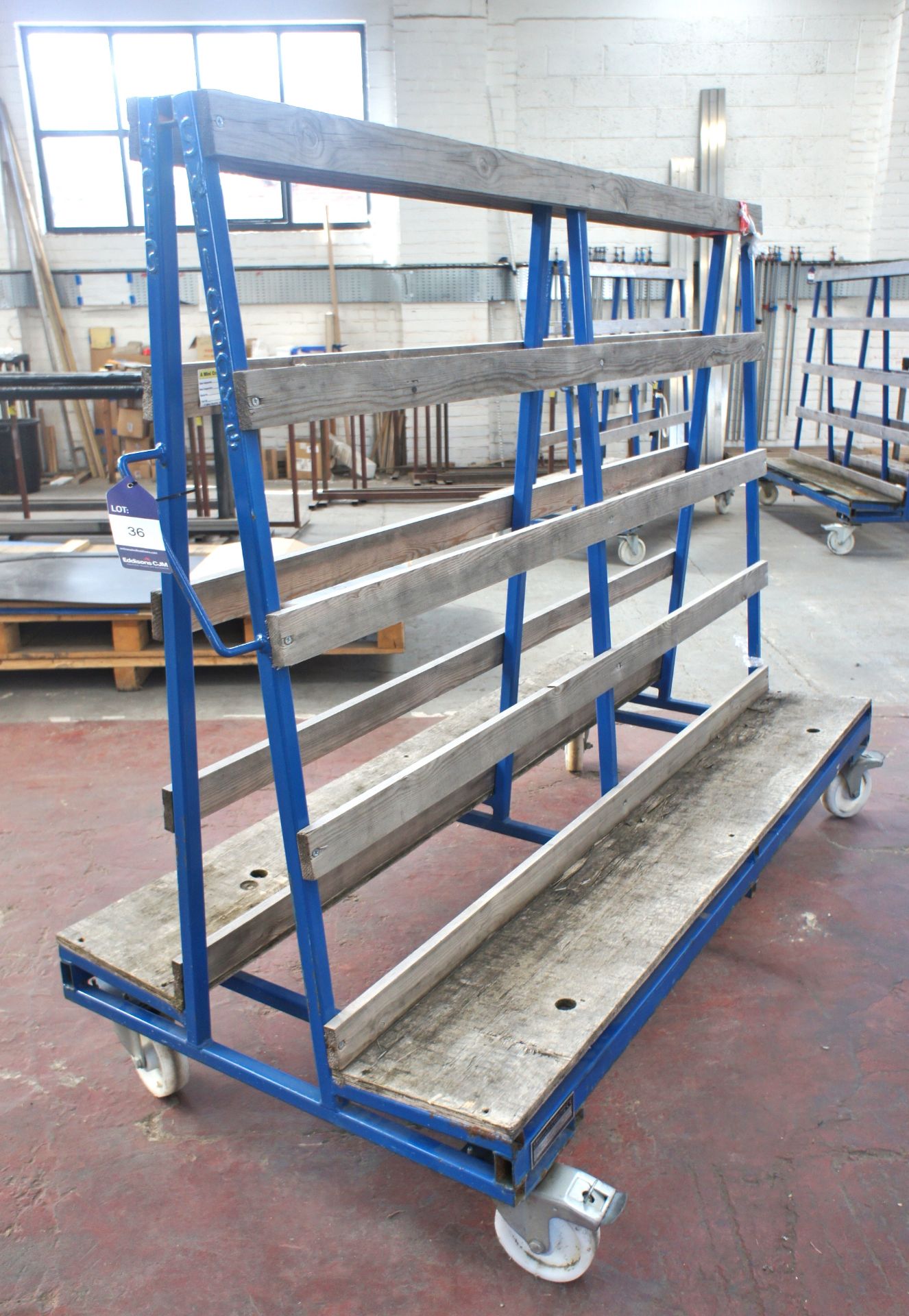 Mobile ‘A’ Frame Material Rack - Image 2 of 2