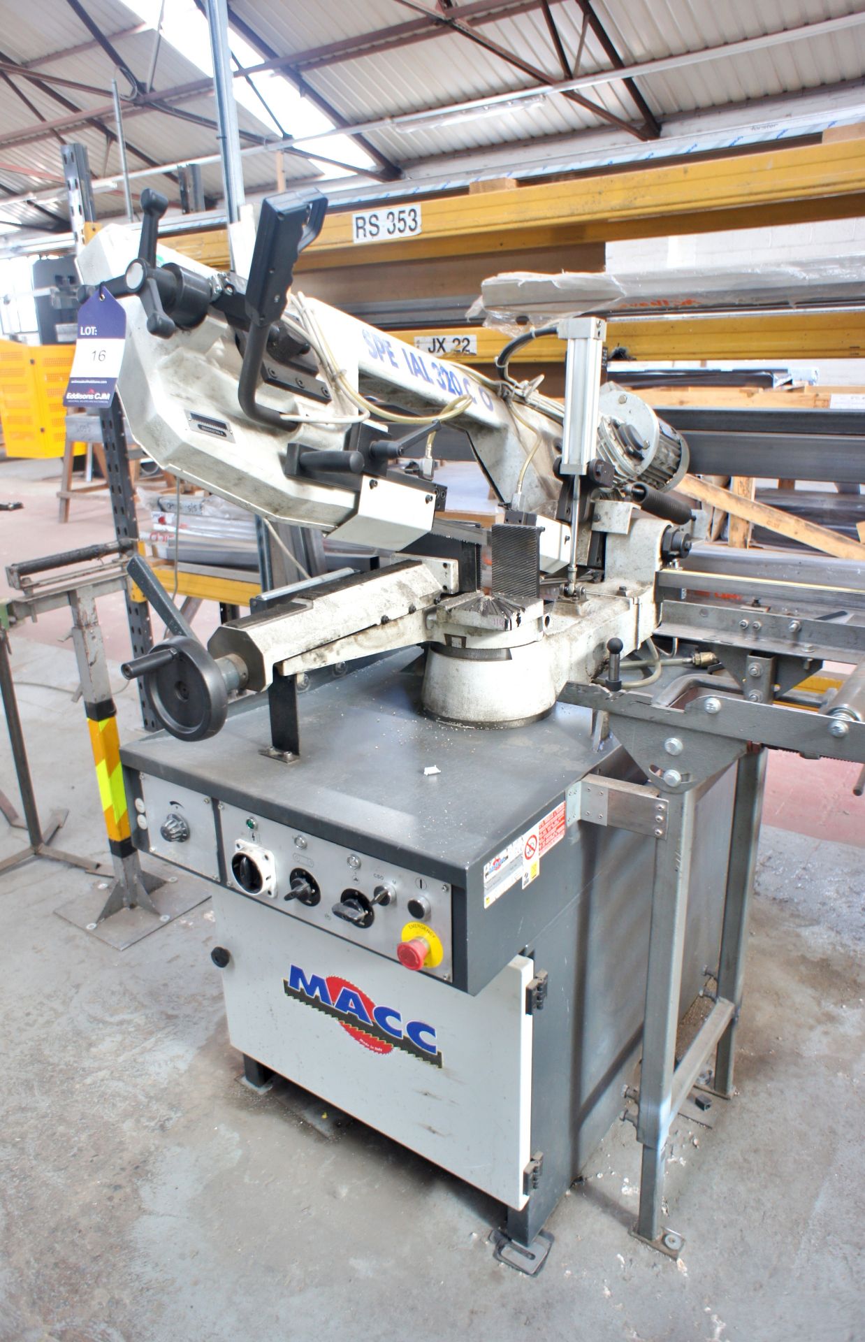 MACC Special 320 CS0 semi-automatic CNC Bandsaw, s