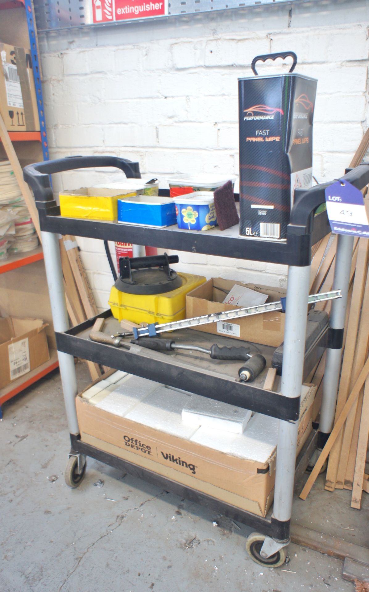 Mobile Tool Trolley with Contents - Image 2 of 3