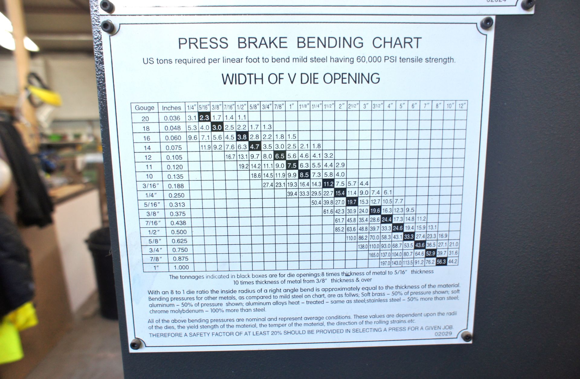 Carter WC67K-125x4000 CNC Pressbrake, 5-Axis, 4m w - Image 5 of 14