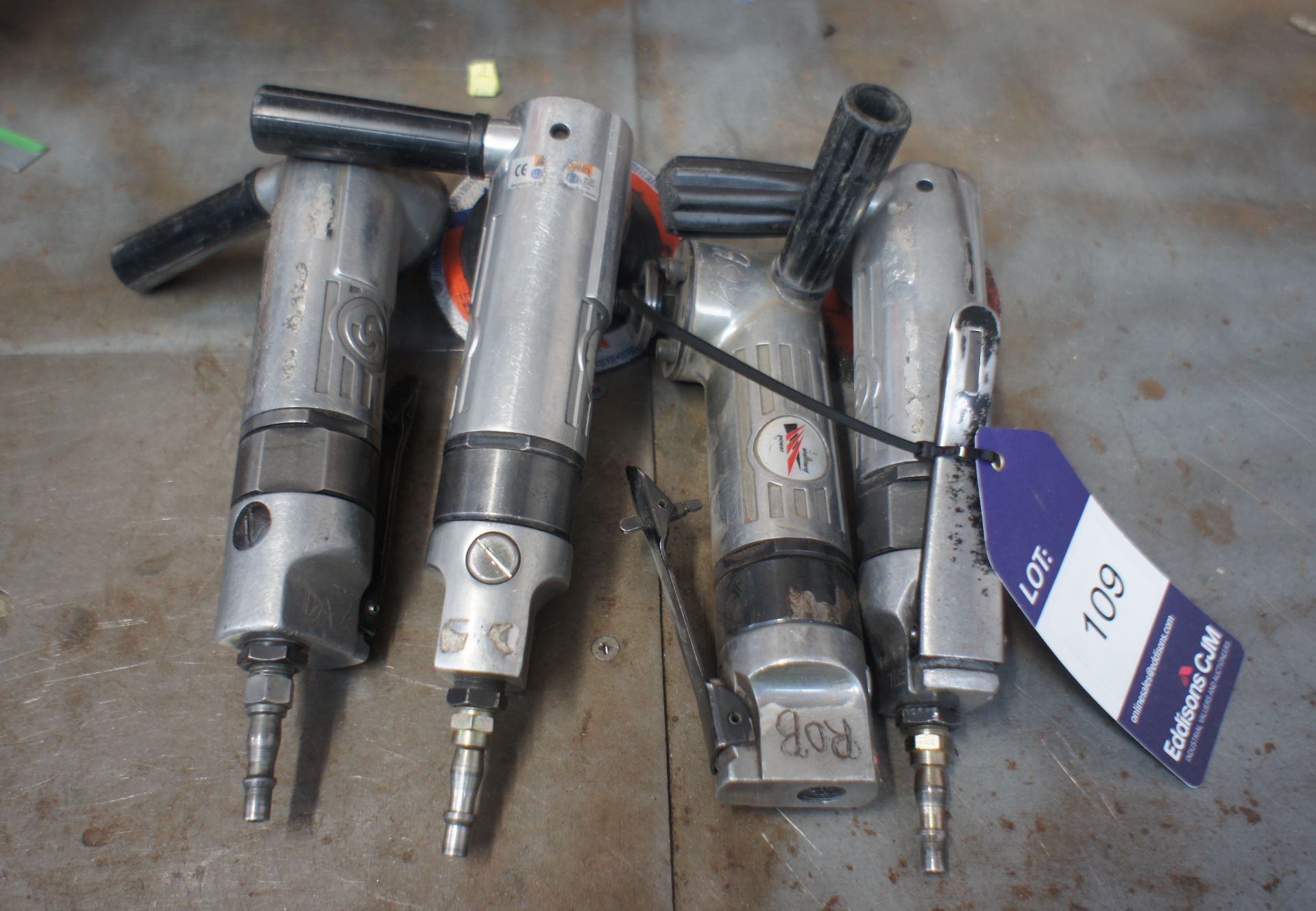 4 x Various Pneumatic Grinders