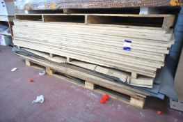 Qty of Various Plywood to 2 x Pallets