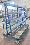 Mobile ‘A’ Frame Material Rack