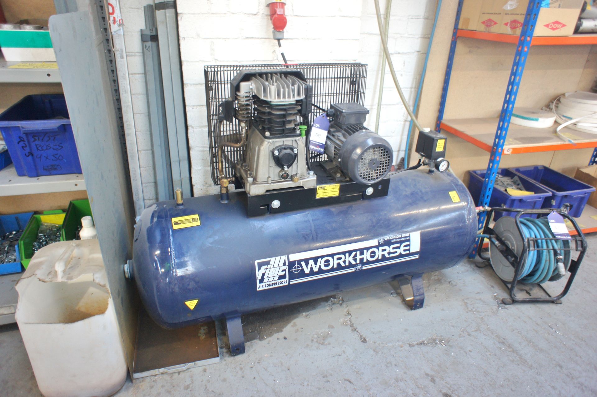 FiAC Workhorse Receiver Mounted Air Compressor, 3-