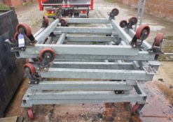 8 x Various Galvanised Steel Dolly’s