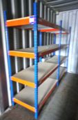 2 x Bays of Boltless Shelving comprising of 3 x En