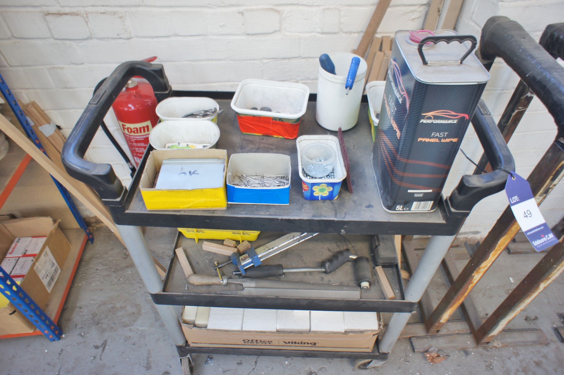 Mobile Tool Trolley with Contents - Image 3 of 3