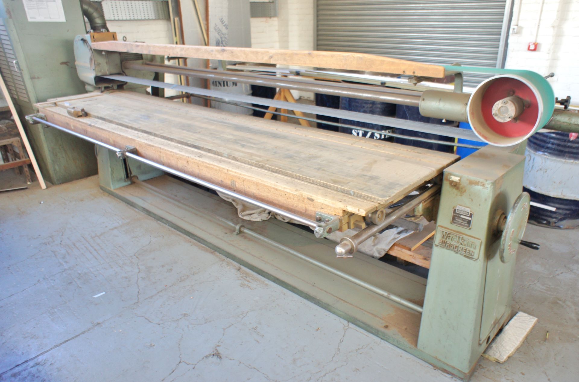 Wadkin BGA 2.7 1131 Horizontal Belt Linisher, 3100 - Image 3 of 6