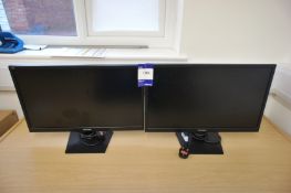 2 x Various Viewsonic LCD Monitors