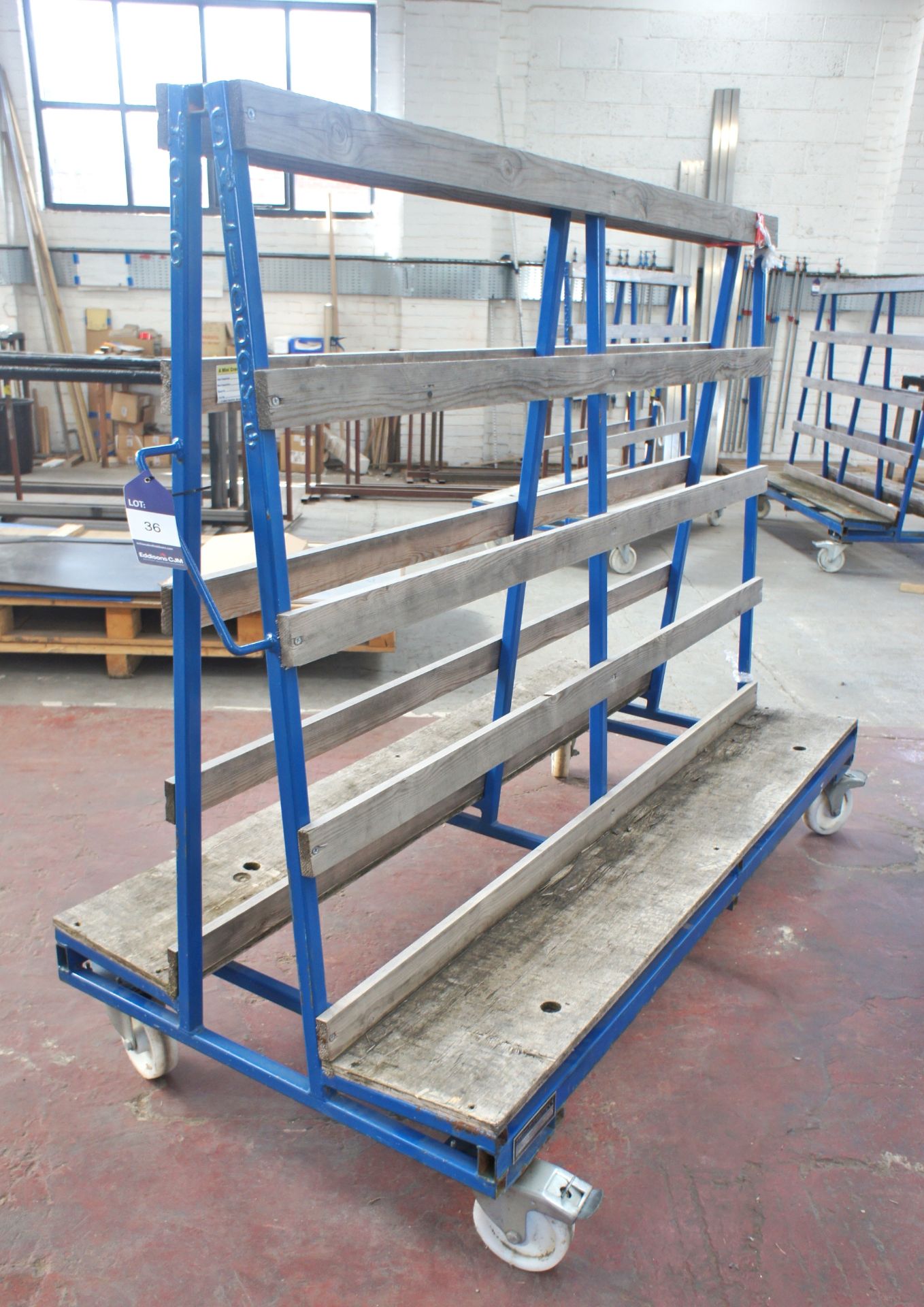 Mobile ‘A’ Frame Material Rack