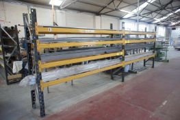 2 x Bays of Link 51M Pallet Racking comprising of,