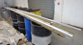 Qty of Various Brass Bar and Aluminium Profile