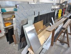 Qty of Various Sheet Material / Off Cuts to Stock