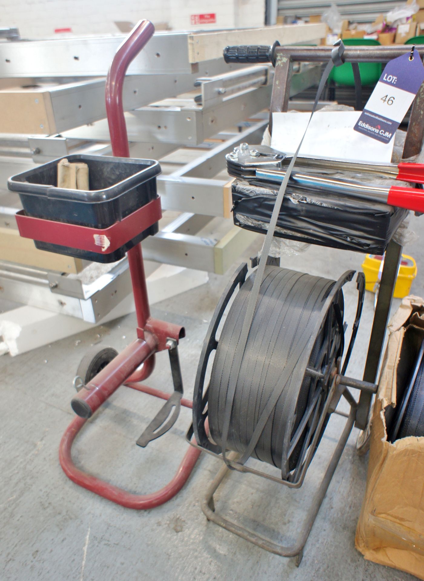 Banding Carts with Various Tools - Image 3 of 5
