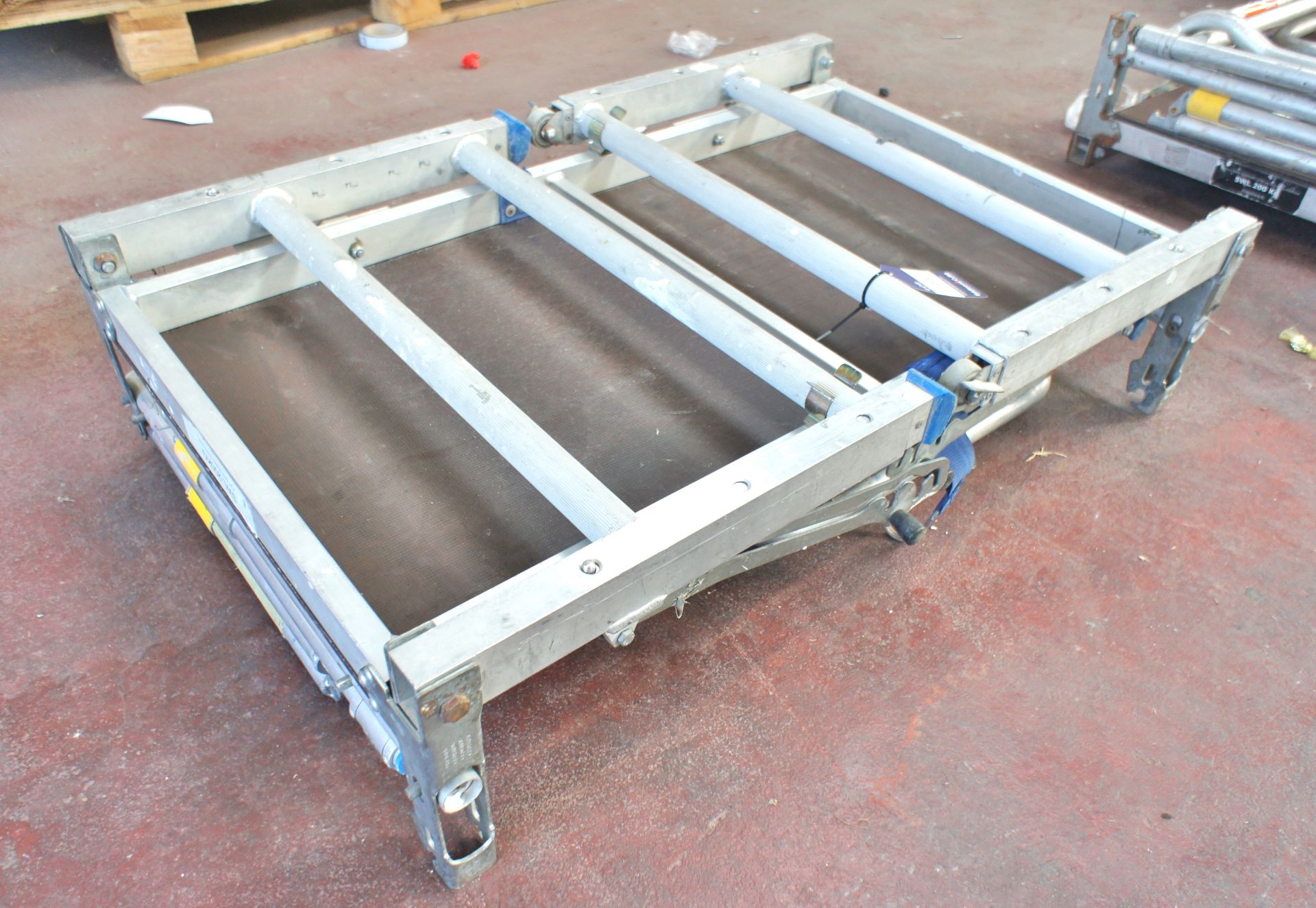 Aluminium Foldaway Podium Platform, SWL 2000Kg