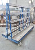 Mobile ‘A’ Frame Material Rack