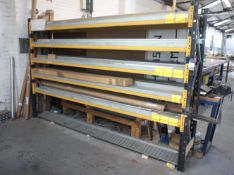 1 x Bay of Link 51M Pallet Racking comprising of,