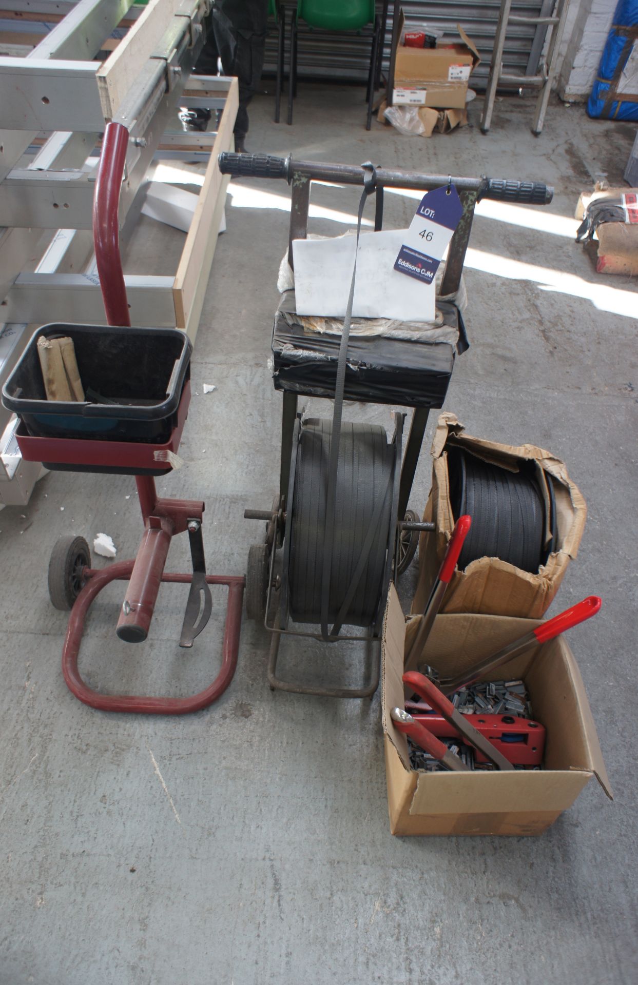 Banding Carts with Various Tools - Image 5 of 5