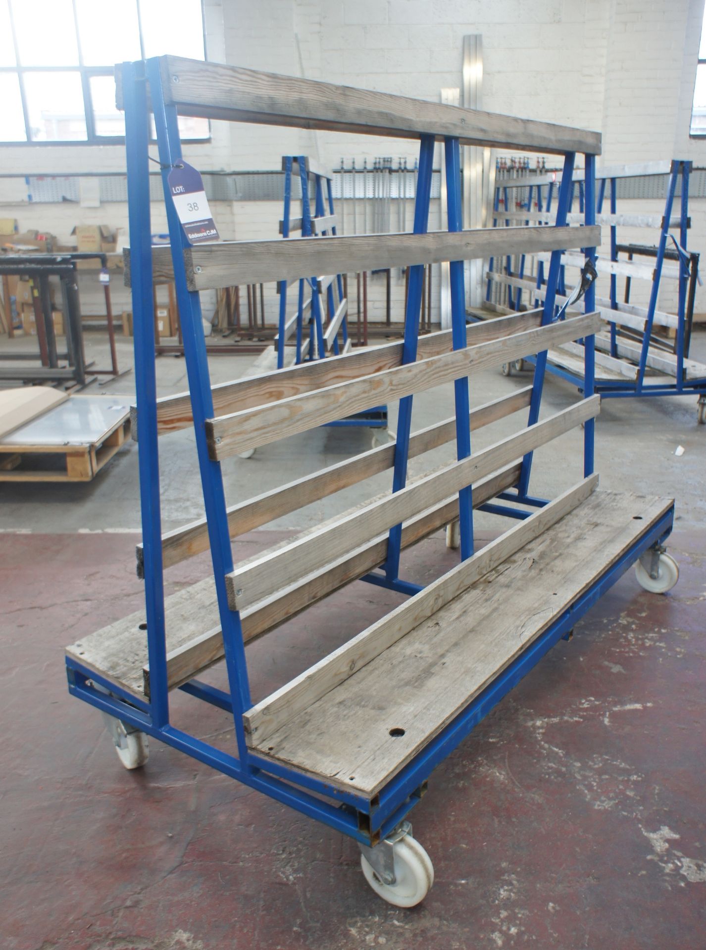 Mobile ‘A’ Frame Material Rack - Image 2 of 2