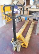 Hand Operated Long Tine Pallet Truck