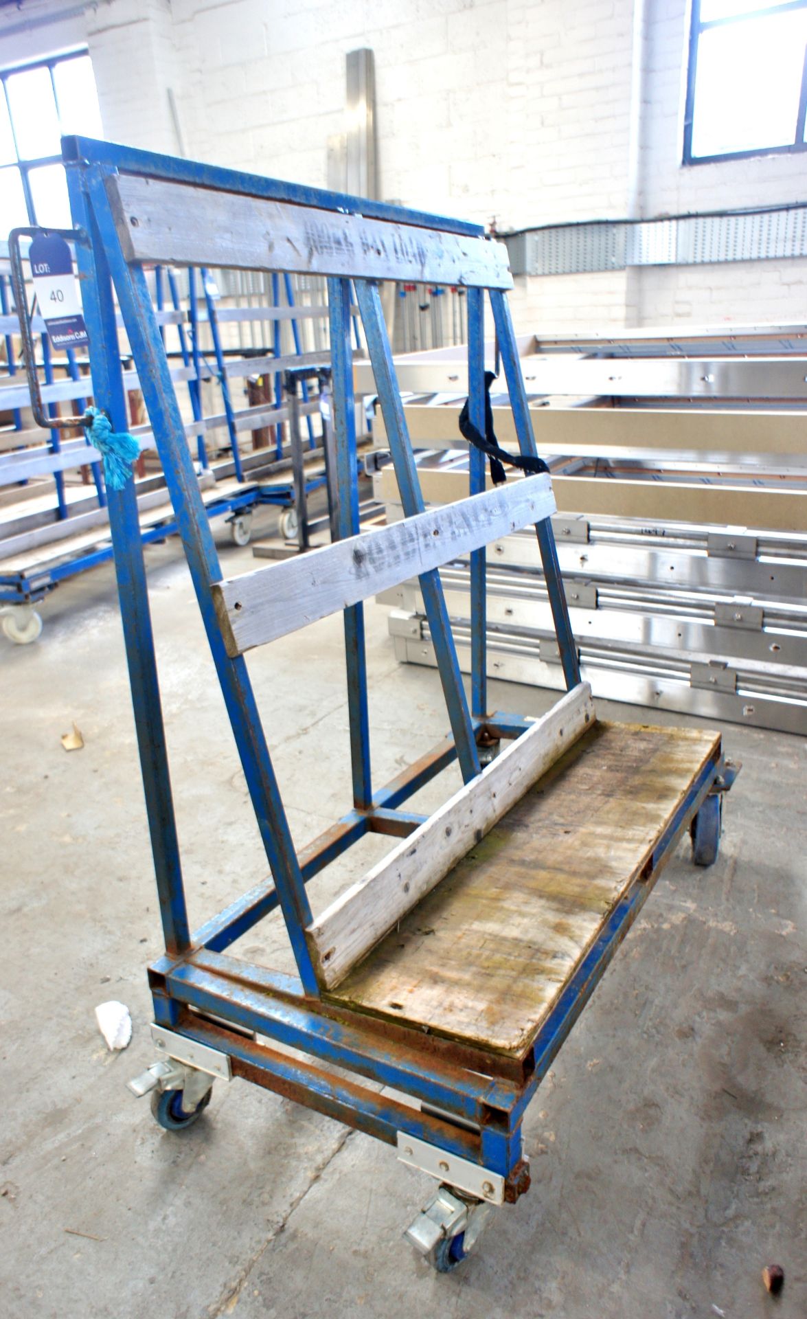 Mobile ‘A’ Frame Material Rack - Image 2 of 2