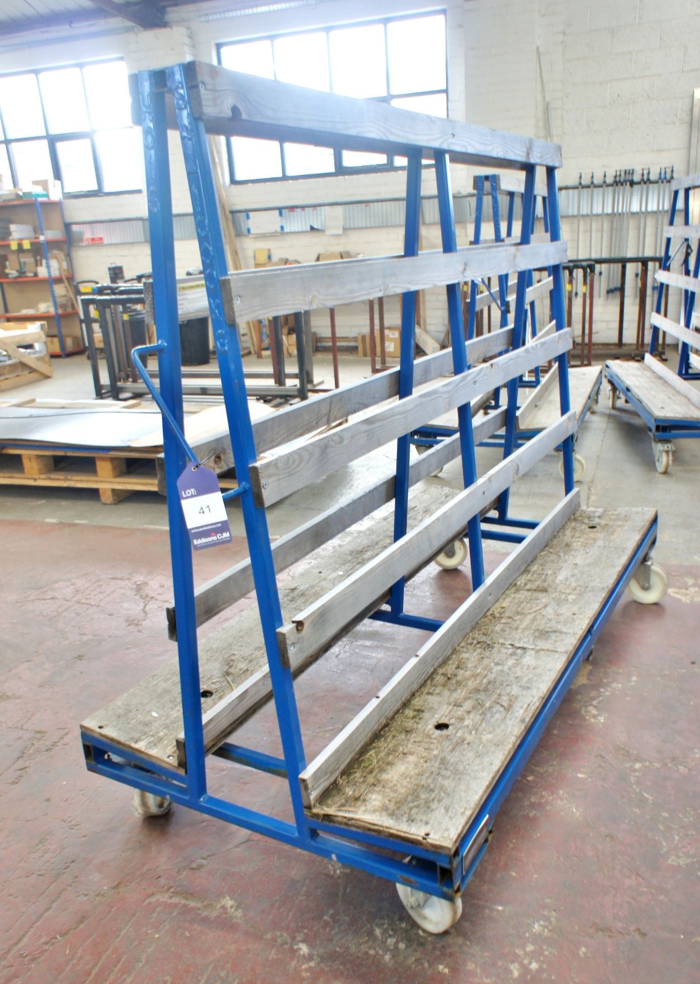 Mobile ‘A’ Frame Material Rack