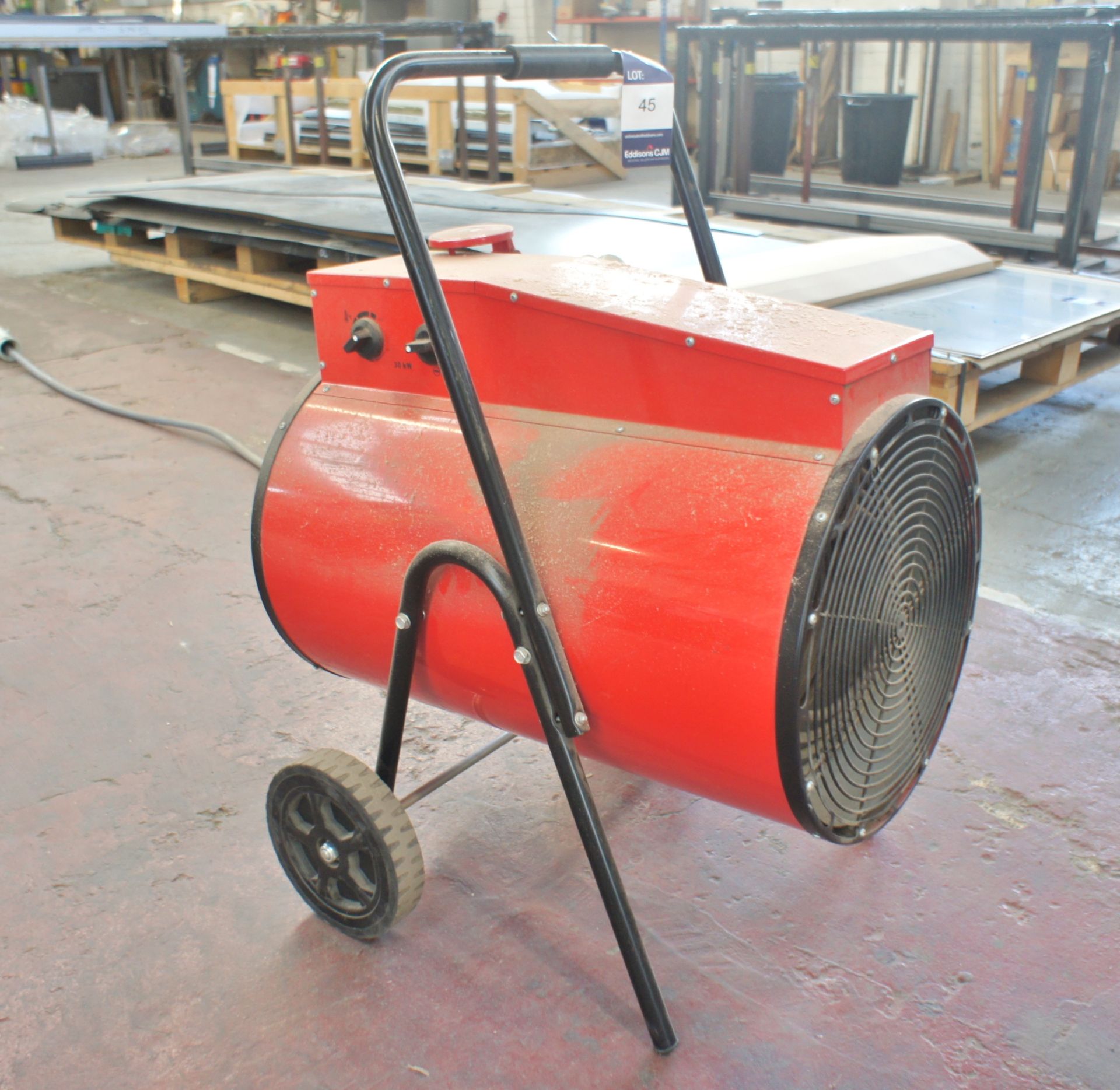 Portable Sealey 30Kw Space Heater, 3-phase