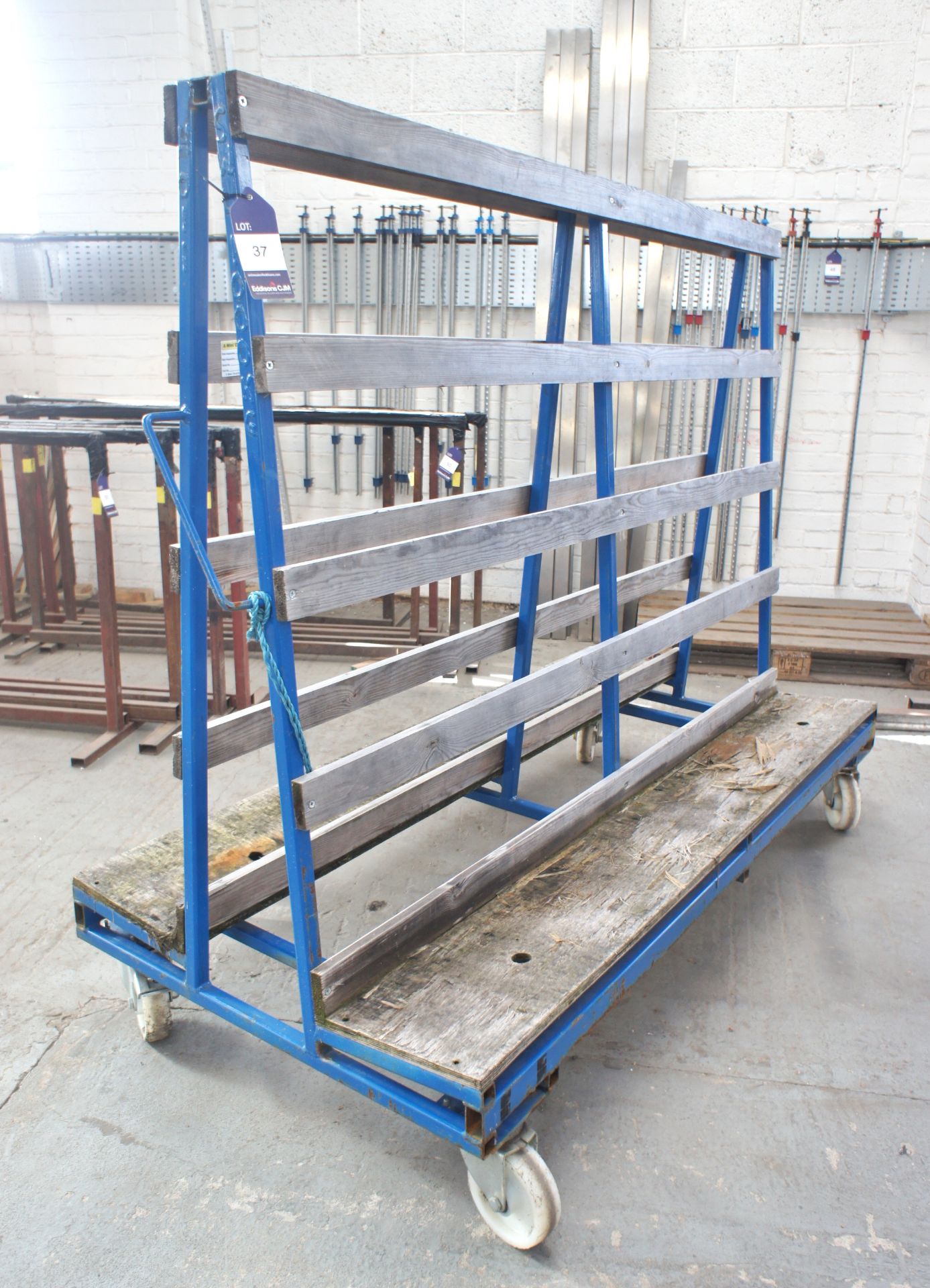 Mobile ‘A’ Frame Material Rack - Image 2 of 2