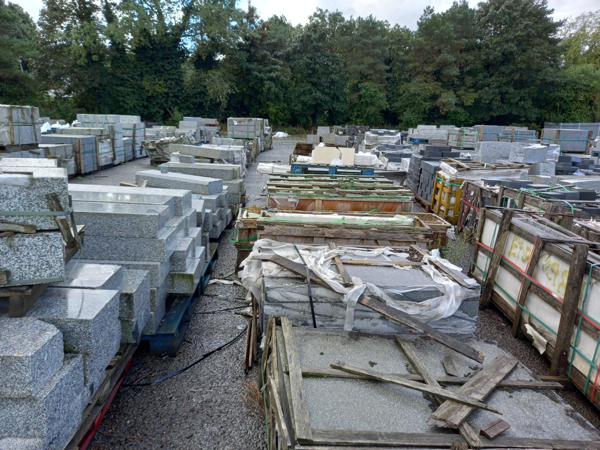 Approx 600 tonnes of granite and other natural stone products for hard landscaping, regeneration, an - Image 3 of 81