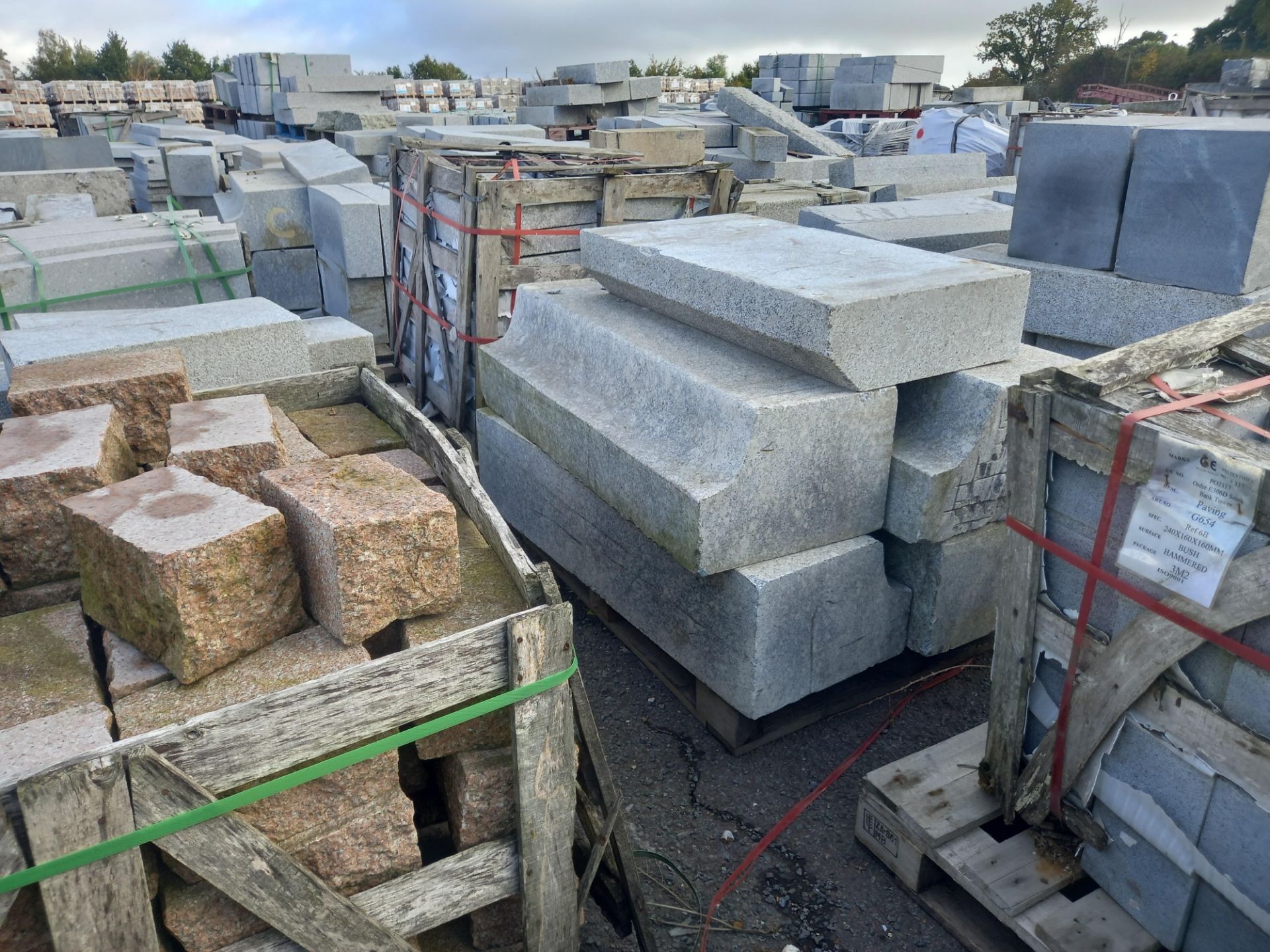 Approx 600 tonnes of granite and other natural stone products for hard landscaping, regeneration, an - Image 63 of 81