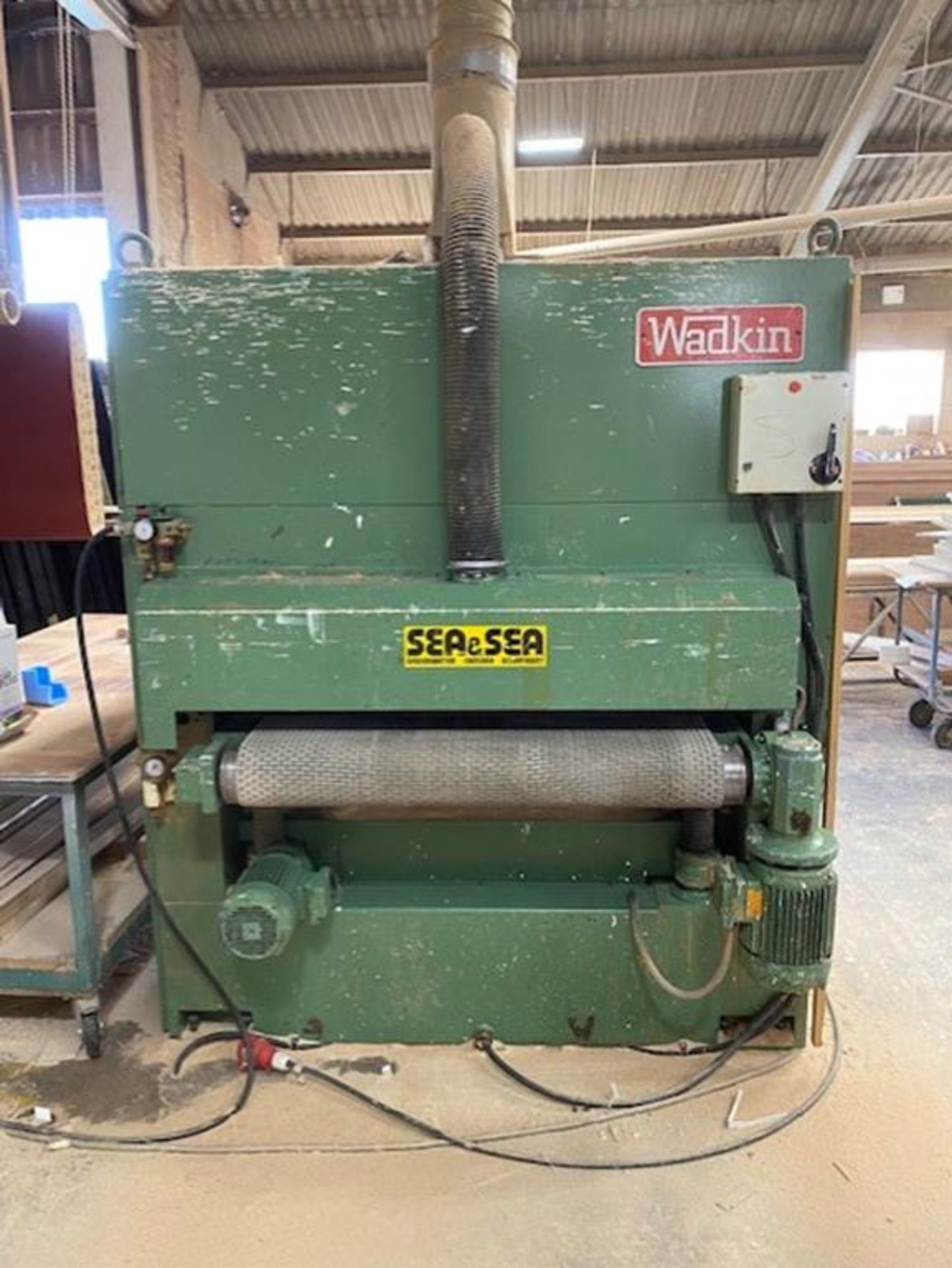 Wadkin Stemac Model LCK 1100 Single Belt Sander - Image 2 of 7