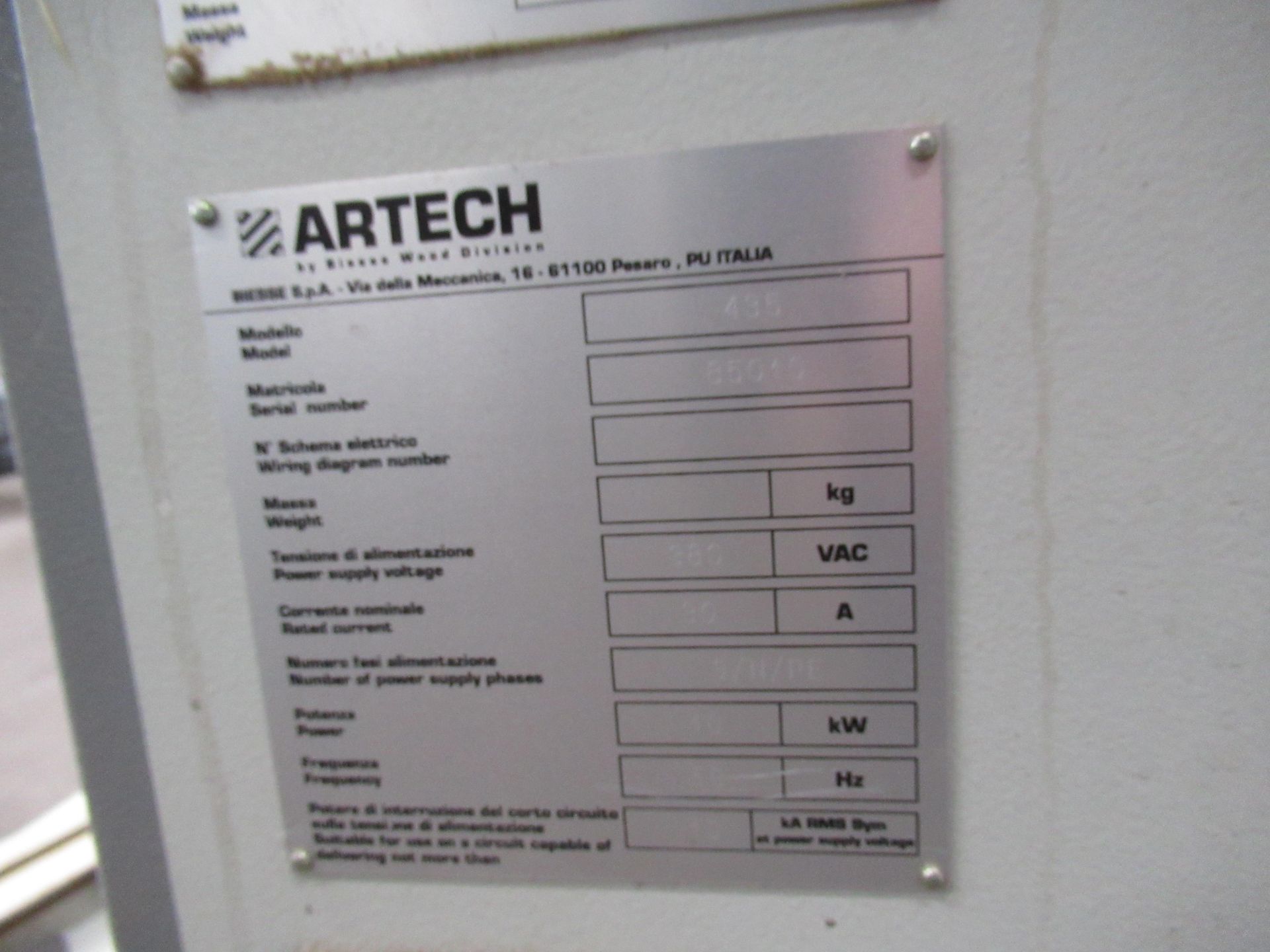 Biesse Akron 435 Edgebander with corner rounding - Image 4 of 4