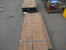 52 mm American black walnut - 2 common grade