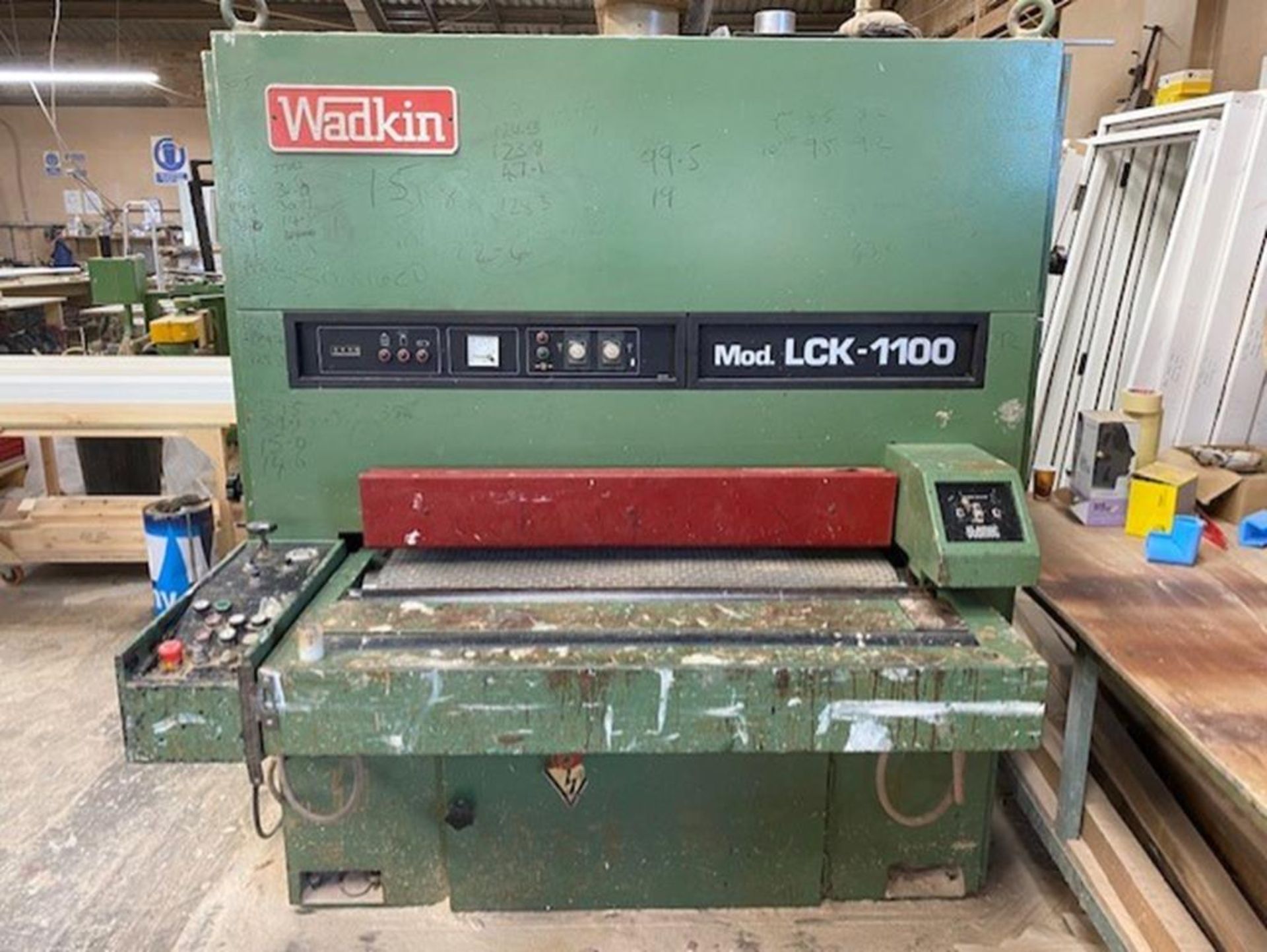 Wadkin Stemac Model LCK 1100 Single Belt Sander