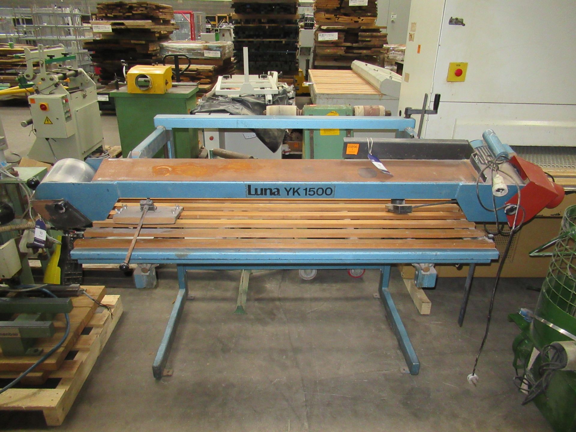 Luna YK 1500 face/edge belt sander