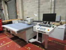 ESKO Kongsberg XN22P CNC Plate cutting table, Serial Number 300187, 06 2016