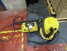 Karcher 380 Cleaner and Karcher WD2 Wet and Dry vacuum