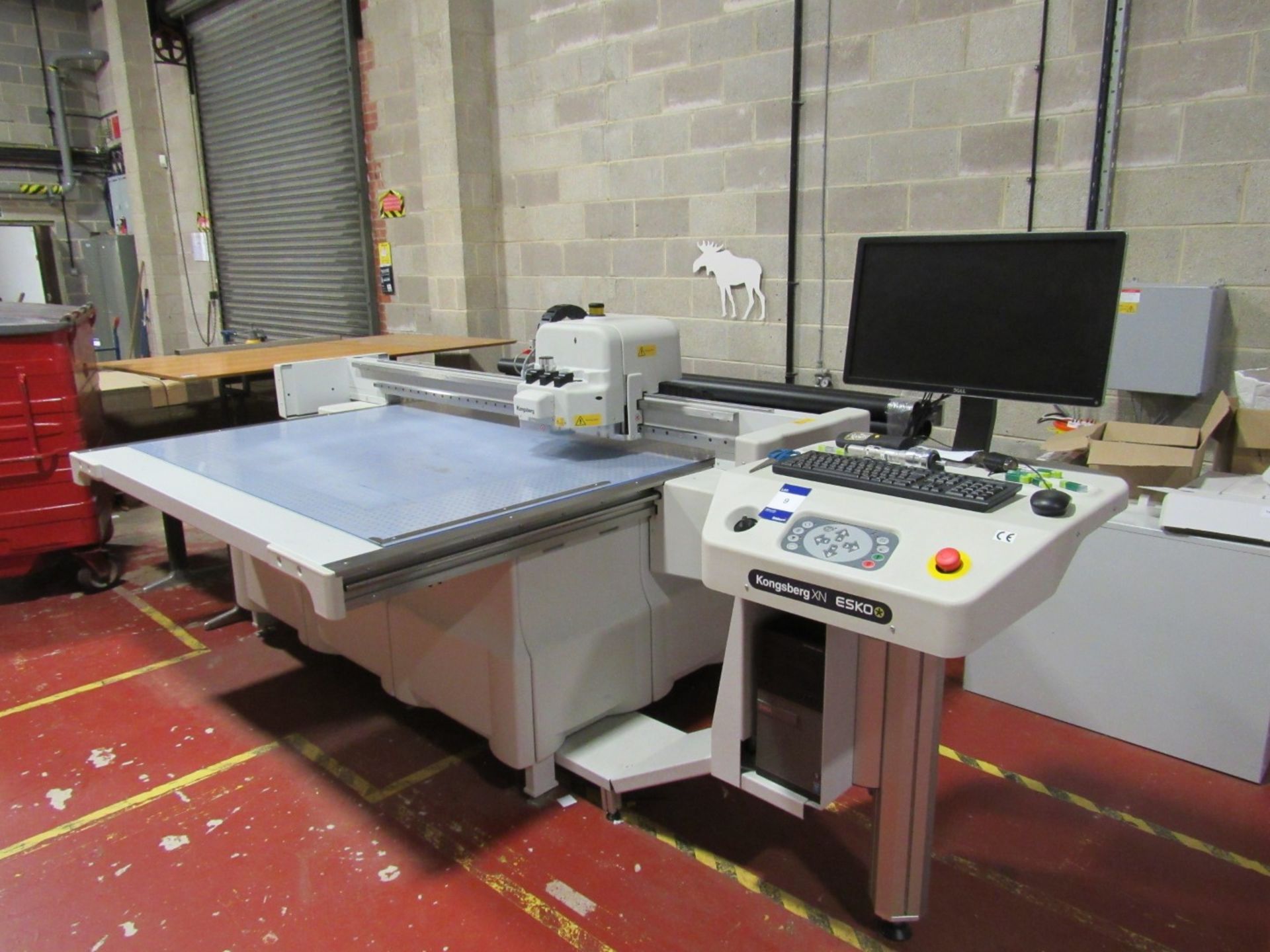 ESKO Kongsberg XN22P CNC Plate cutting table, Serial Number 300187, 06 2016 - Image 2 of 17