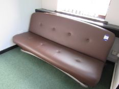 Leather effect Sofa