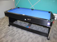 Mightmast Leisure revolving pool/air hockey table