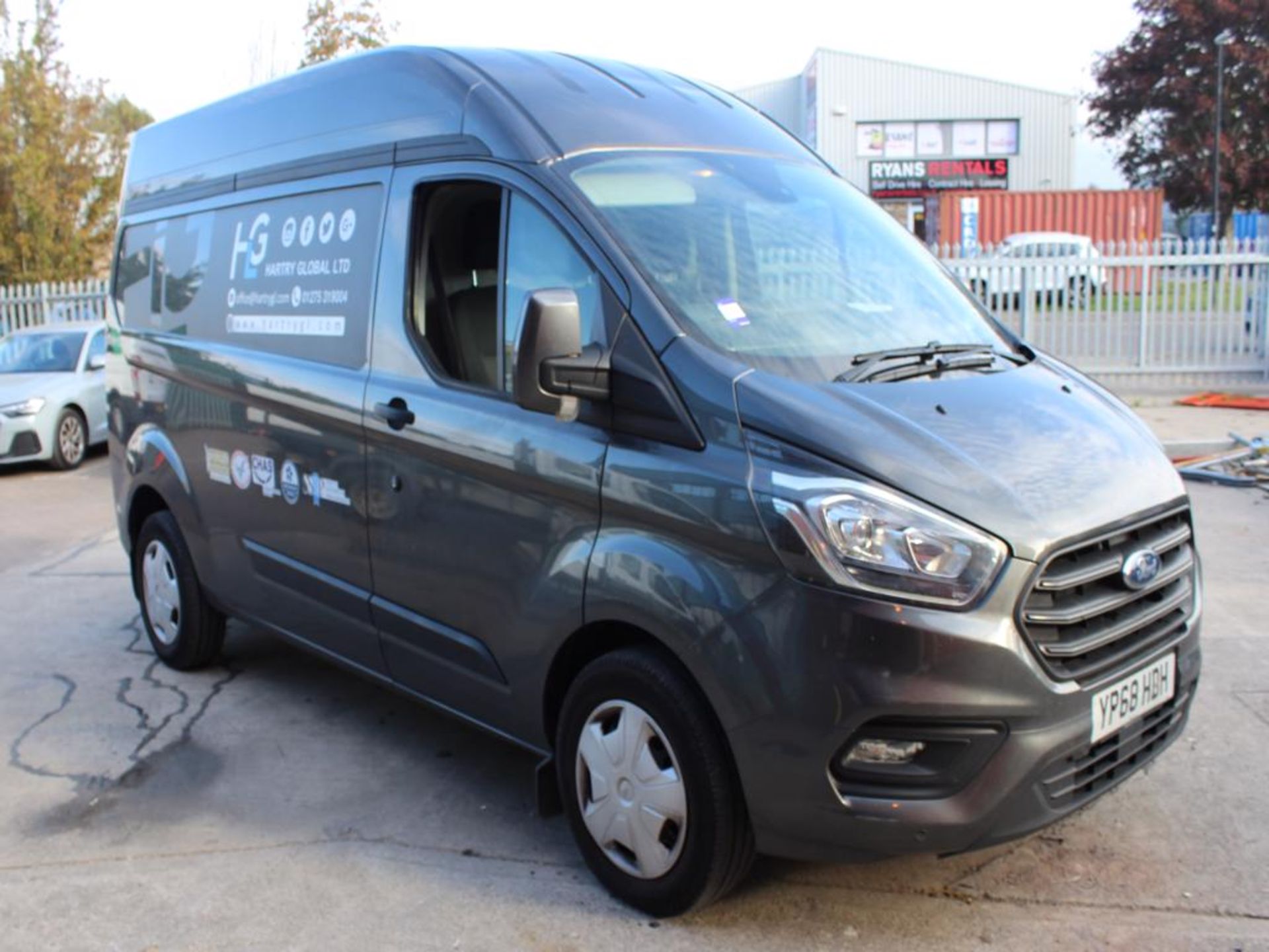 Ford Transit Custom 340 L2 Diesel FWD 2.0 TDCi 130PS high roof van, registration YP68 HDH, first