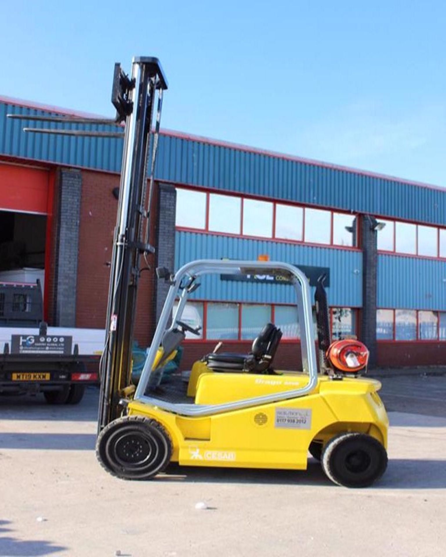 Refurbished Cesab Drago HN250 LPG forklift truck, serial number CE328269 (2008) 25,916 hours (