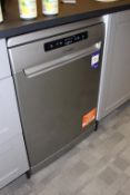 Indesit Dishwasher, silver (disconnection by a qualified tradesperson required)