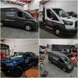 Light Commercial Vehicles, Cesab Drago Forklift, Plant, Leyland National Single Deck Bus, Shetland Motorboat , Paving Blocks etc