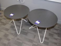 2 Circular Tables