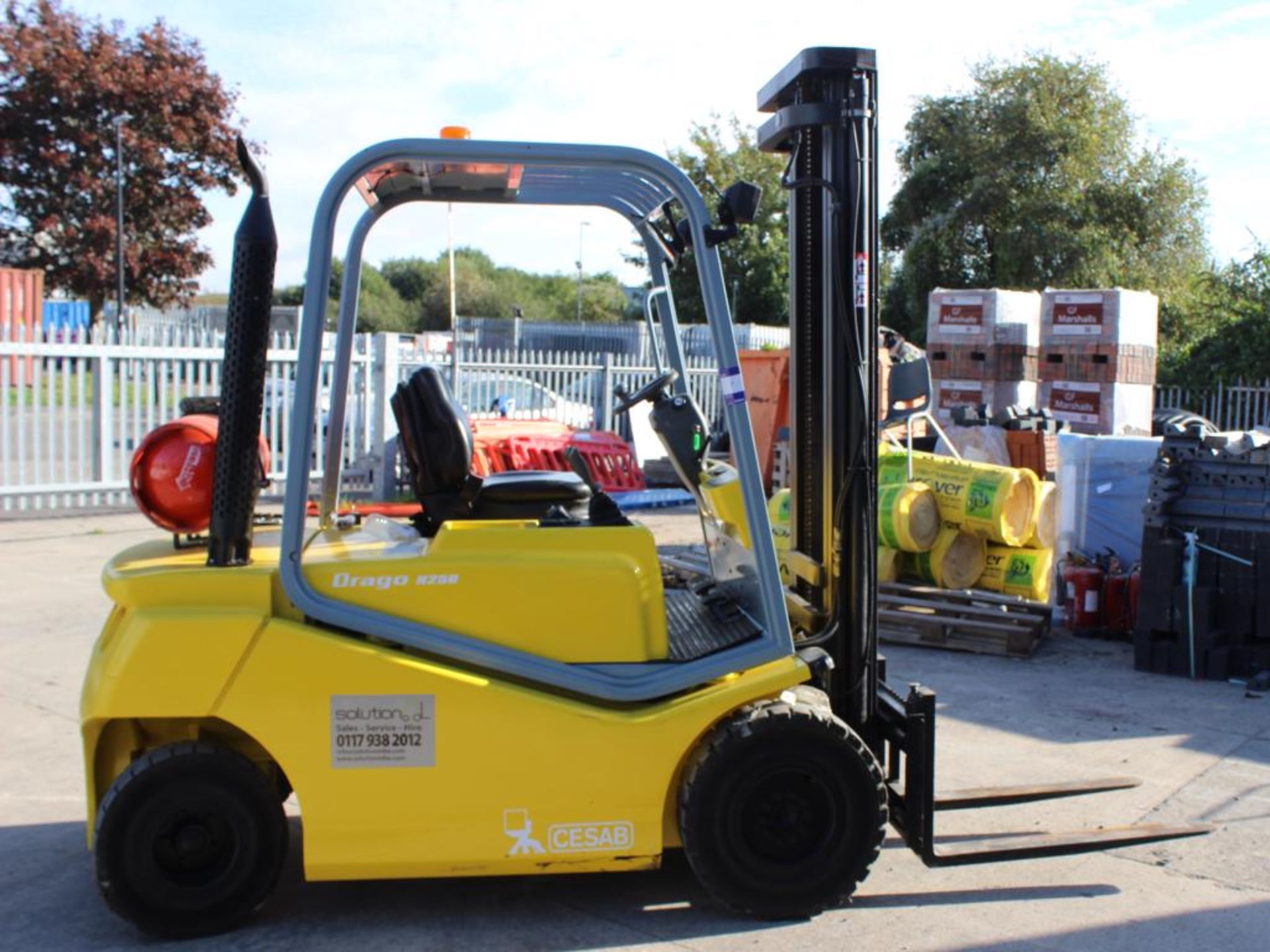 Refurbished Cesab Drago HN250 LPG forklift truck, serial number CE328269 (2008) 25,916 hours ( - Image 2 of 9