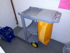 Contents to Cleaners Store to include cleaning cart, Numatic Henry vacuum cleaner etc